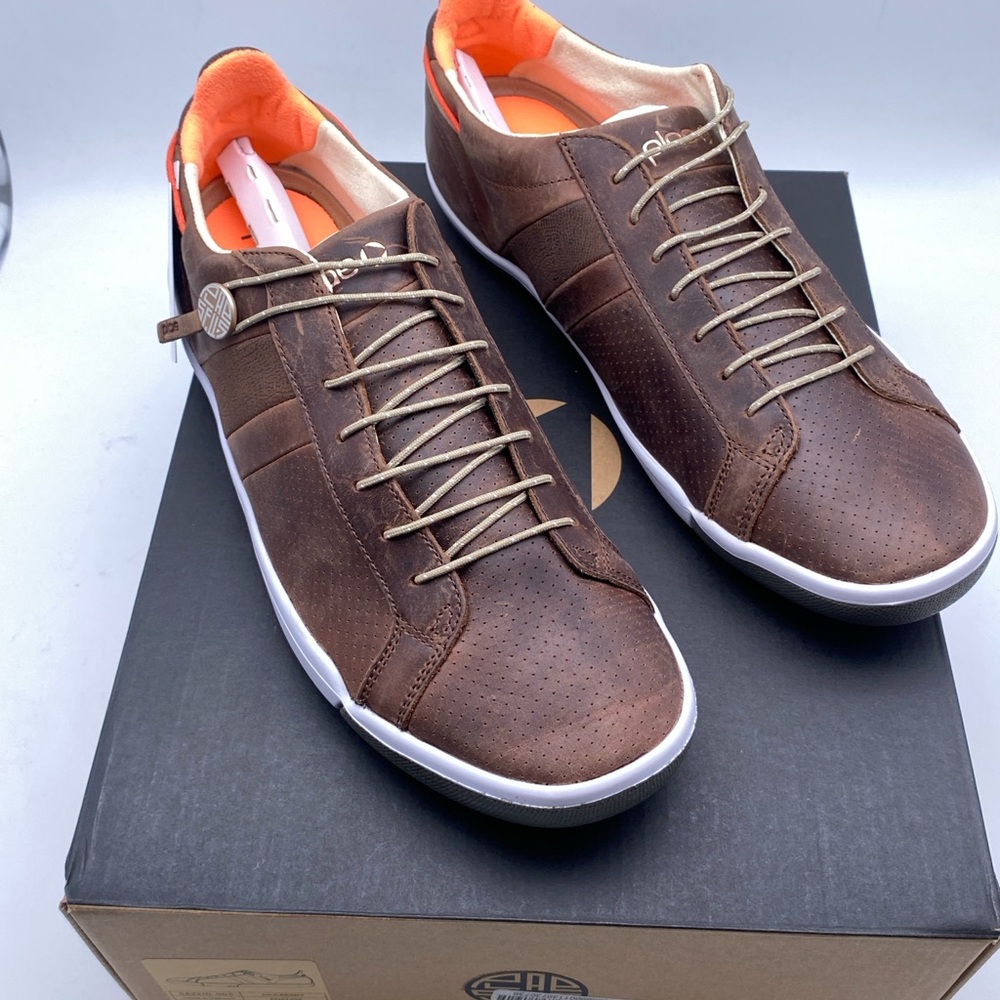 Men’s Plae Mulberry Anatase Brown Leather Size 11 #552210-005